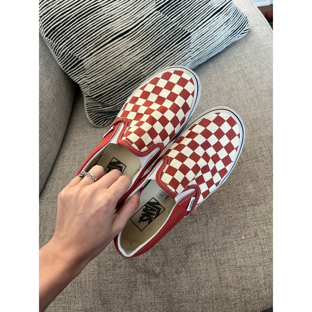 Hot sauce checkered vans